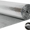 Home Improvement MAGZO | Magzo Reflective Bubble Insulation, Aluminum Window Thermal Insulated Foil Cover, 59 In 99 In Double Side Heat Radiant Barrier For Rv, Door, Silver