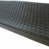 Home Improvement Rubber-Cal | Rubber-Cal \"Coin-Grip Non-Slip Rubber Tread Stair Mats 6 Count (Pack Of 1), Black, 9.75\" X 29.75\" (10-104-009)