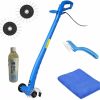 Home Improvement Grout Groovy! | Grout Groovy! Electric Stand Up Lightweight Grout Cleaning Machine, Safely Cleans Grout Floor Tiles, Cleaning Brush Wheel, 20' Cord, 120 V