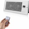 Home Improvement BIOWIND | Biowind Quiet Register Booster Fan, Smart Register Vent Fits 4\" X 10\" Register Holes With Remote Control And Thermostat Control, Heating Cooling Ac Vent Fan - White