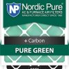 Home Improvement Nordic Pure | Nordic Pure 16X25X1 (15 1/2 X 24 1/2 X 3/4) Pleated Merv 10 Air Filters 6 Pack