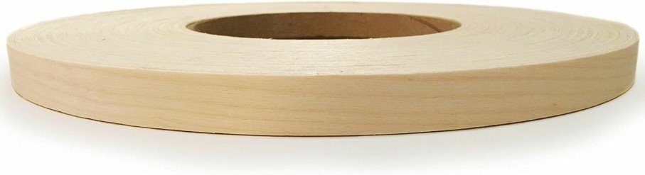 Home Improvement Edge Supply | Edge Supply Maple 7/8\" X 250' Roll Preglued, Wood Veneer Edge Banding, Iron On With Hot Melt Adhesive, Flexible Wood Tape Sanded To Perfection. Easy Application Wood Edging, Made In Usa.