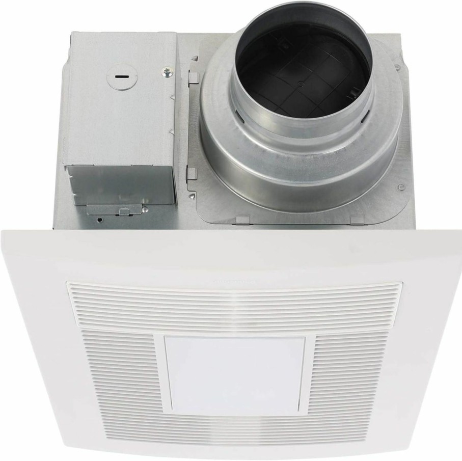 Home Improvement Panasonic | Panasonic Fv-0511Vhl1 Whisperwarm Dc Bathroom Fan With Light And Heater - Simplified Ventilation And Heat - 50-80-110 Cfm