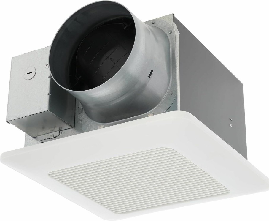 Home Improvement Panasonic | Panasonic Fv-1115Vq1 Whisperceiling Dc Ventilation Fan, 110-130-150 Cfm,With Smartflow And Pick-A-Flow Airflow Technology And Flex-Z Fast Installation Bracket,Quiet Energy Star Certified Energy-Saving