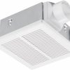 Home Improvement Tech Drive | Tech Drive Bathroom Fan 50 Cfm, 1.0Sone Dc Motor With No Attic Access Needed Installation,Very Quiet Ventilation And Exhaust Fan, Ceiling Mounted Fan, White