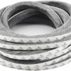 Home Improvement TamBee | Tambee 196.9 Inch Self-Adhesive Pile Weatherstrip For Windows & Doors 3/8-Inch X 3/8-Inch X 16.5 Ft (3/8In*3/8In*16.5Ft, Grey)