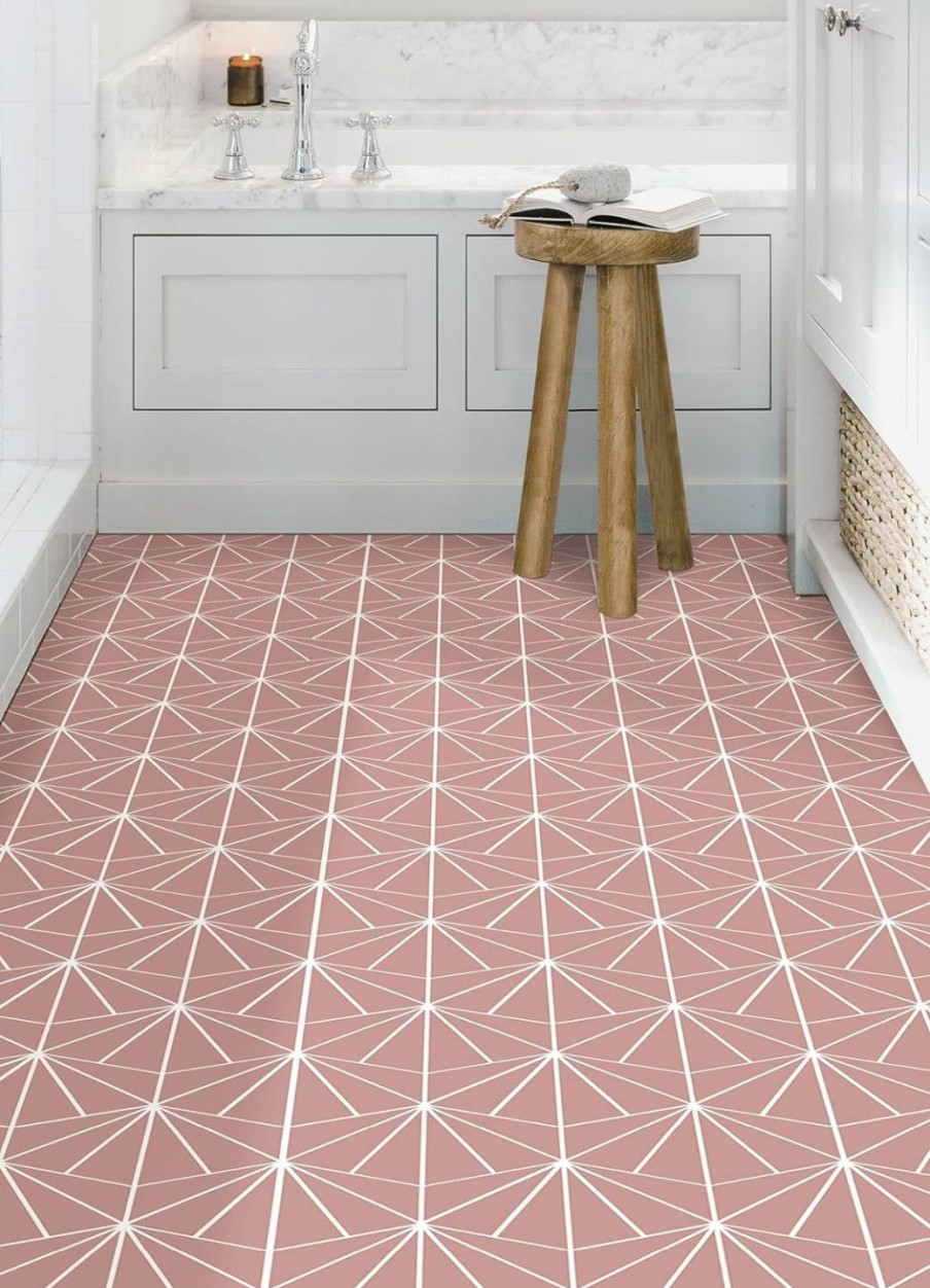 Home Improvement FloorPops | Floorpops Fp3926 Beryl Peel & Stick Floor Tiles, Green