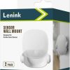 Home Improvement Lenink | Lenink Wall Mount Compatible With Ecobee Smartsensor, 2 Pack Smart Sensor Wall Holder Replacement Intelligent Robot Model (White)