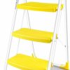 Home Improvement TOOLITIN | Toolitin 2 Step Ladder, Portable Folding Step Stool With Wide Anti-Slip Pedal, 500Lbs Sturdy Steel Ladder, Convenient Handgrip, Lightweight For Household, Kitchen, Office