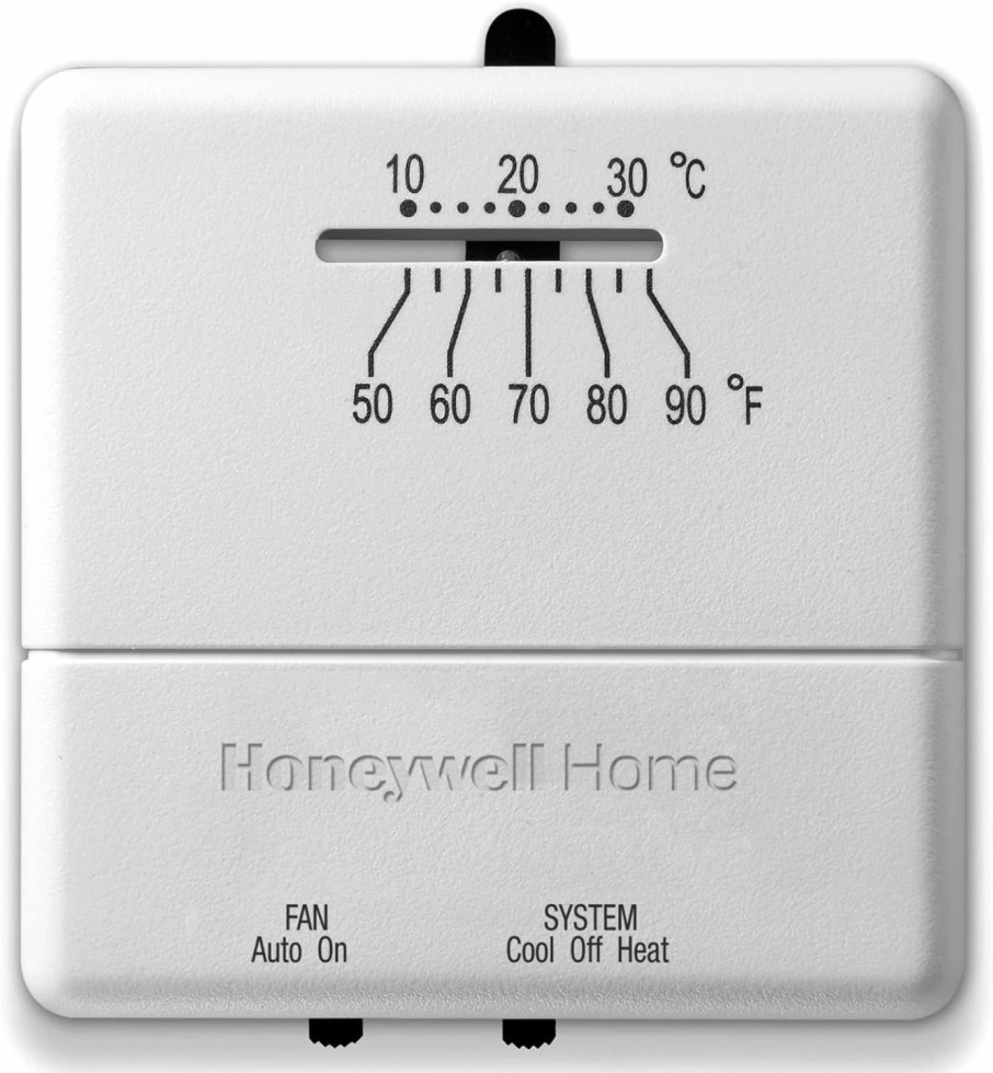 Home Improvement Honeywell | Honeywell Home Ct31A1003 Heat/Cool Non-Programmable Thermostat, Beige