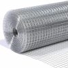 Home Improvement LAN JIA | Lan Jia 1/2Inch Galvanized Hardware Cloth 24\" X 100' 19 Gauge Hot-Dip Galvanized After Welding Chicken Wire Raised Garden Bed Plant Supports Poultry Netting Chicken Wire Fence Wire Mesh Roll