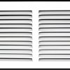 Home Improvement Handua | Handua 12\"W X 6\"H [Duct Opening Size] Steel Return Air Grille | Vent Cover Grill For Sidewall And Ceiling, White | Outer Dimensions: 13.75\"W X 7.75\"H For 12X6 Duct Opening