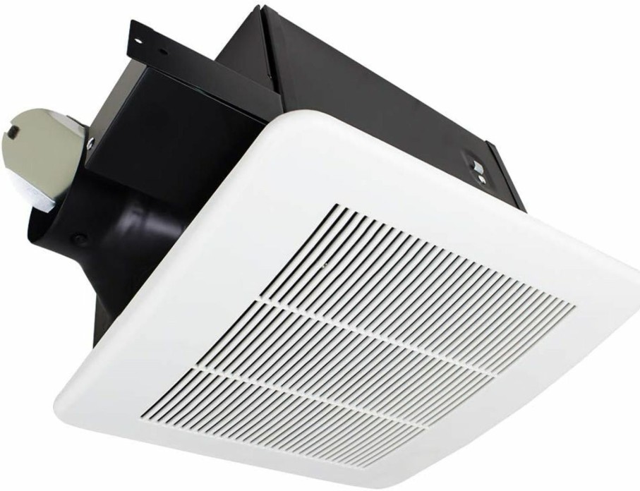 Home Improvement BV | Bv Bathroom Fan Ultra-Quiet Bathroom Ventilation & Exhaust Fan, Bathroom Ceiling Fan, Residential Remodel Energy-Saving Ceiling Mount Fan (No Attic Access Required) (150 Cfm)