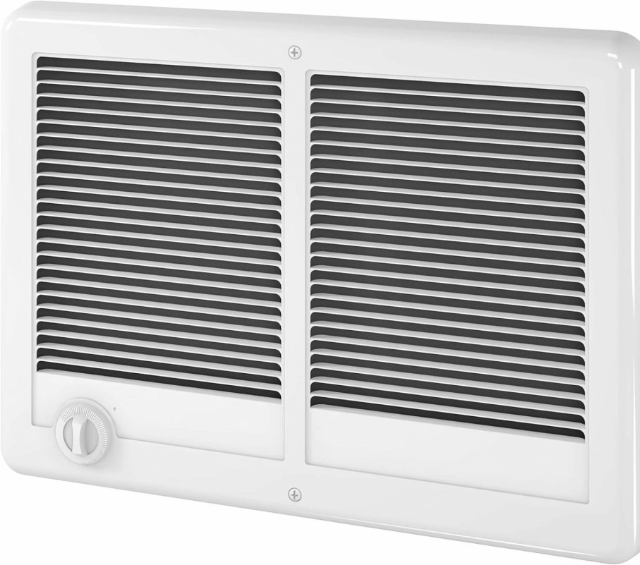 Home Improvement Cadet | Cadet Com-Pak Twin Electric Wall Heater Complete Unit With Thermostat (Model: Cstc402Tw, Part: 67527), 13648/10236 Btu, 240/208 Volt, 4000/3000 Watt, White