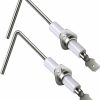 Home Improvement LUXRILIX | 62-23543-01 Flame Sensor Rod Furnace Ignitor For Gas Furnace Fit For Rh.Eem(4 Pack)