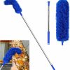 Home Improvement Phaniteces | Gutter Cleaning Tools Roofing Tool Guard Cleaner Tool With Telescopic Extendable Telescopic Pole 8.2Ft, Easy Remove Leaves And Debris From The Ground (Blue)