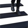 Home Improvement FINEHOUS | Finehous Rubber Stair Treads Non-Slip Outdoor 35"X10" (5-Pack) Anti-Slip Step Mat With Nosing